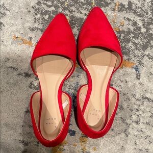 a new day Red Women's Flats